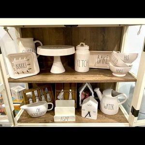 Rae Dunn white basics BUNDLE NWT